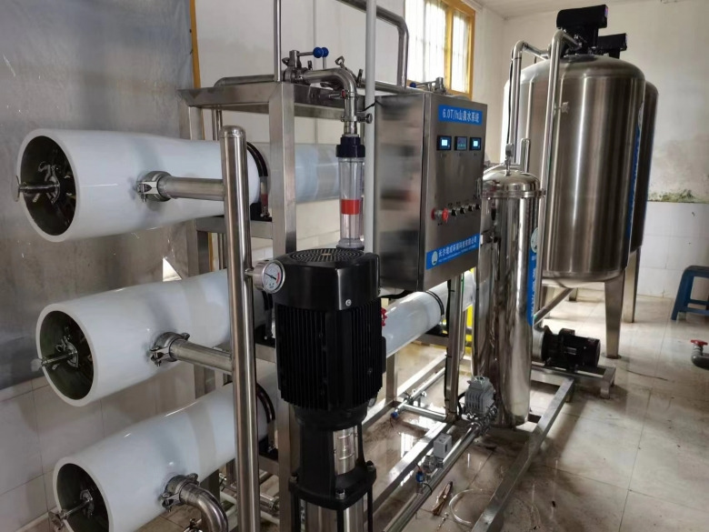 6 tons/hour all stainless steel pure water equipment